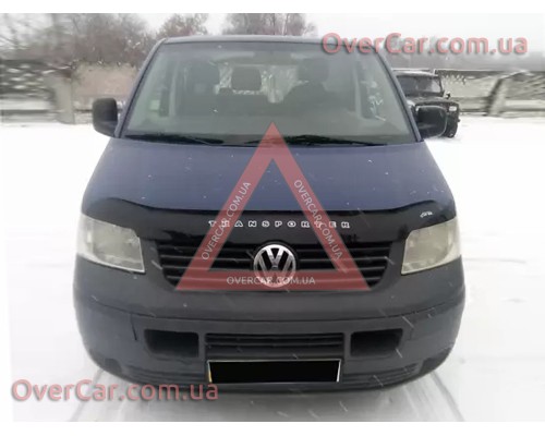 Мухобойка Volkswagen Transporter T5 2003-2010 Вариант Б (Vip Tuning)