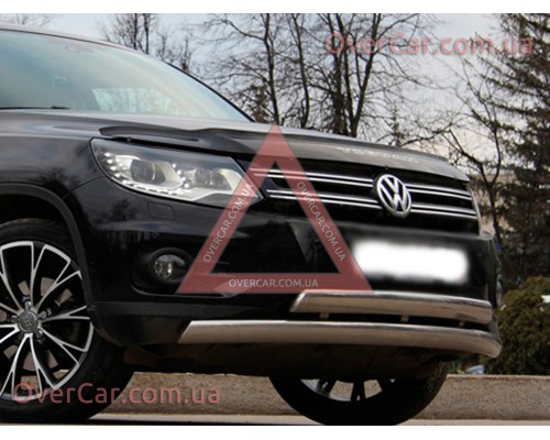 Мухобойка Volkswagen Tiguan 2007-2015 (Vip Tuning)