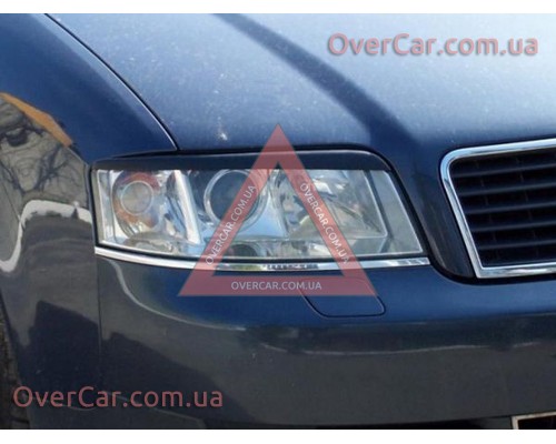Реснички на фары Audi A6 C5 1997-2004