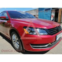 Реснички на фары Volkswagen Passat B7 2010-2015 Америка