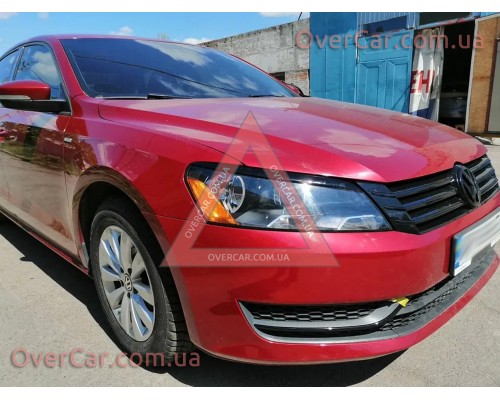 Реснички на фары Volkswagen Passat B7 2010-2015 Америка