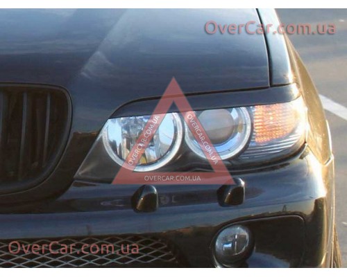 Реснички на фары BMW X5 E53