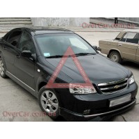 Реснички на фары Chevrolet Lacetti Широкие