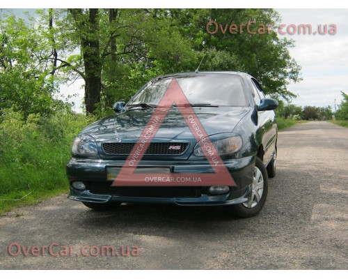 Реснички на фары Daewoo Lanos Широкие