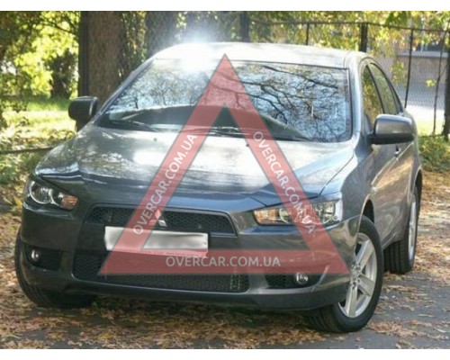 Реснички на фары Mitsubishi Lancer 10 Передние
