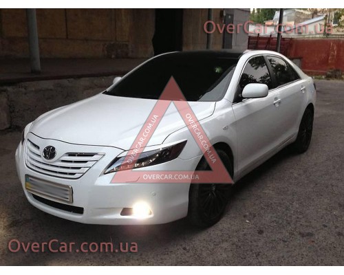 Реснички на фары Toyota Camry 40 2006-2011