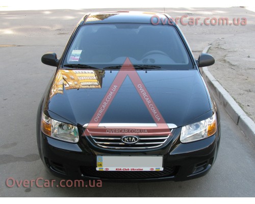 Реснички на фары Kia Cerato 2005-2009