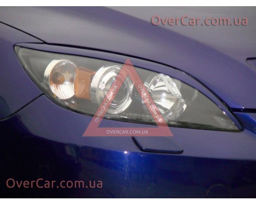 Реснички на фары Mazda 3 2004-2009 Седан