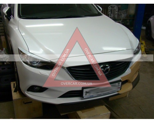 Реснички на фары Mazda 6 2013-