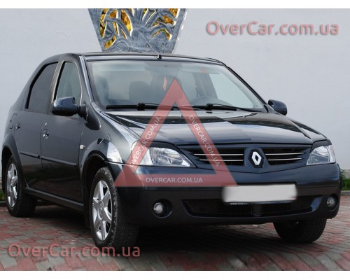 Реснички на фары Renault Logan 2004-2012