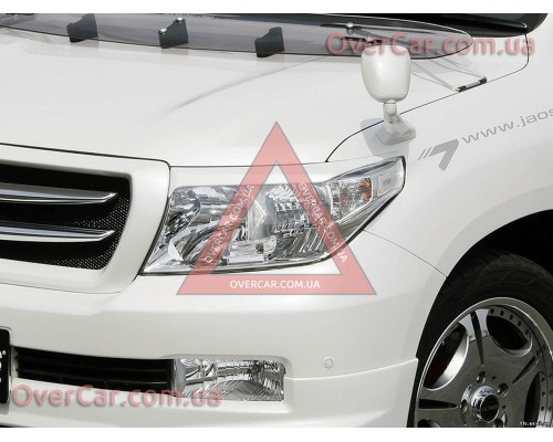 Реснички на фары Toyota Land Cruiser 200 2007-2015