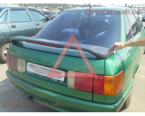 Спойлер Audi 80 B3, B4 ДСТ (стеклопластик, под покраску)