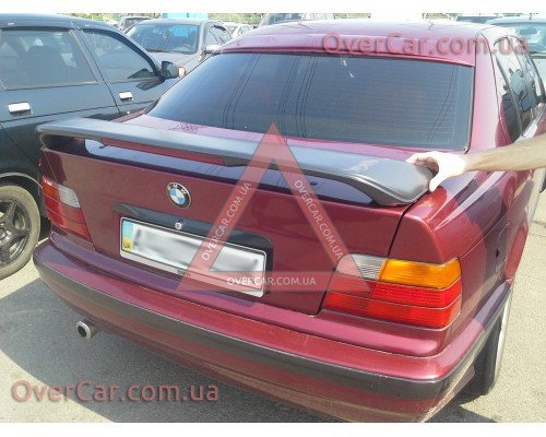 Спойлер BMW 3 E36 91-98 ДСТ (стеклопластик, под покраску)