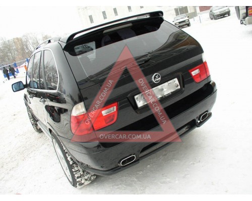 Спойлер BMW X5 E53 99-07 Hamann (стеклопластик, под покраску)