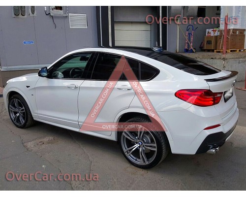 Спойлер BMW X6 E71 Лип (стеклопластик, под покраску)