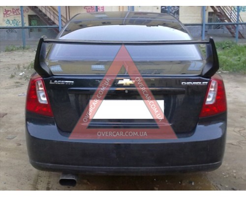 Спойлер Chevrolet Lacetti EVO-Style (стеклопластик, под покраску)