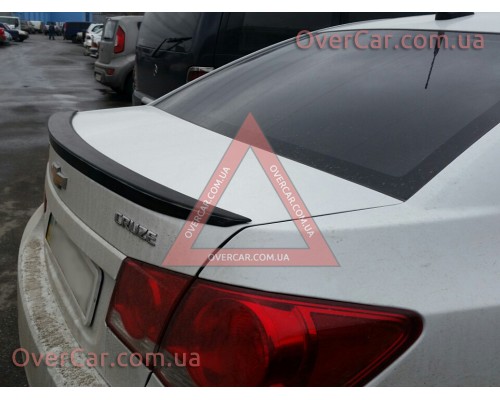 Спойлер Chevrolet Cruze Лип Седан (стеклопластик, под покраску)