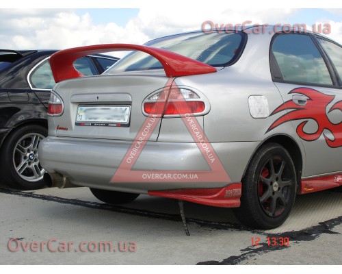 Спойлер Daewoo Lanos BMW (стеклопластик, под покраску)