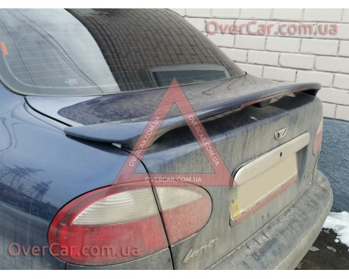 Спойлер Daewoo Lanos Ласточка (стеклопластик, под покраску)
