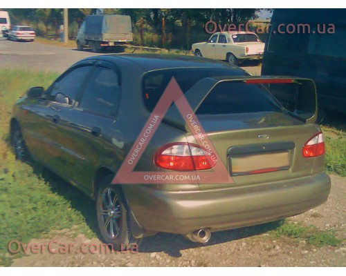 Спойлер Daewoo Lanos Спорт высокий (стеклопластик, под покраску)