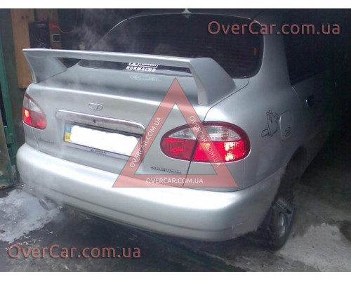 Спойлер Daewoo Lanos Спорт (стеклопластик, под покраску)