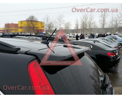 Спойлер Honda CR-V ДСТ 06-12 (стеклопластик, под покраску)