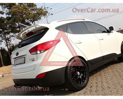 Спойлер Hyundai ix35 Road Runs 10-15 (стеклопластик, под покраску)
