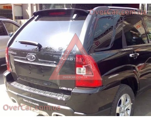 Спойлер Kia Sportage 05-10 ДСТ (стеклопластик, под покраску)