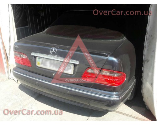 Спойлер Mercedes E-Class W-210 1995-2002 Лип (стеклопластик, под покраску)