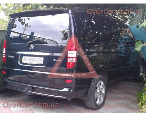 Спойлер Mercedes Vito, Viano W639 03-14 ДСТ (стеклопластик, под покраску)