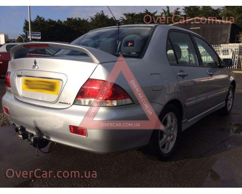 Спойлер Mitsubishi Lancer 9 Завод со с/с (стеклопластик, под покраску)