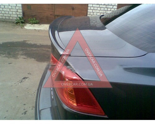 Спойлер Mitsubishi Lancer 10 Лип (стеклопластик, под покраску)