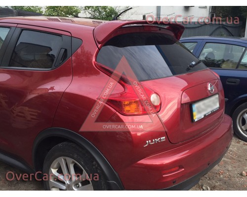 Спойлер Nissan Juke 2011- (стеклопластик, под покраску)