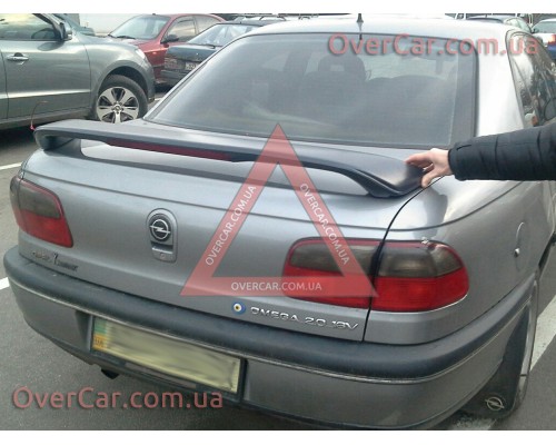 Спойлер Opel Omega B ДСТ (стеклопластик, под покраску)