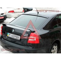 Спойлер Skoda Octavia A5 04-13 RS (стеклопластик, под покраску)