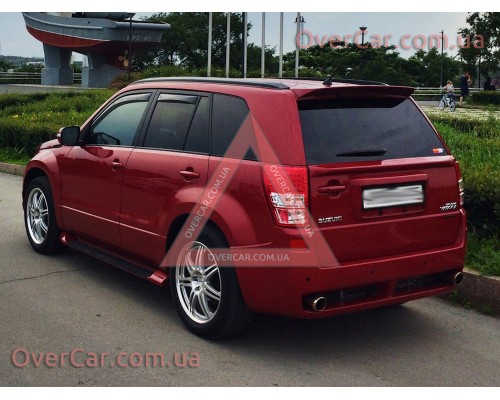 Спойлер Suzuki Grand Vitara 05-12 ДСТ (стеклопластик, под покраску)