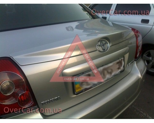 Спойлер Toyota Avensis 2003-2008 (стеклопластик, под покраску)