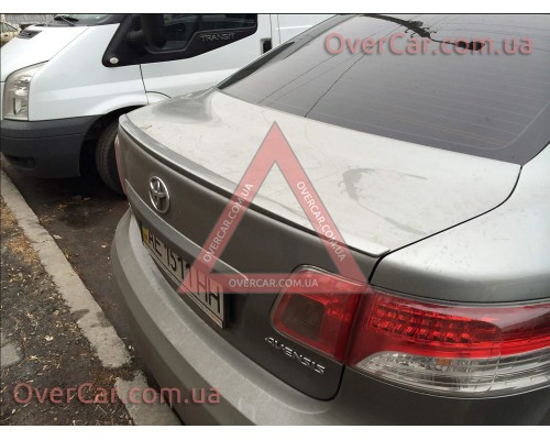 Спойлер Toyota Avensis 2009-2018 (стеклопластик, под покраску)
