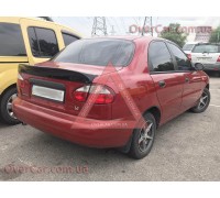 Спойлер Daewoo Lanos Утиный хвост (стеклопластик, под покраску)