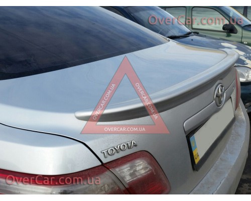 Спойлер Toyota Camry 40 2006-2011 Лип (стеклопластик, под покраску)