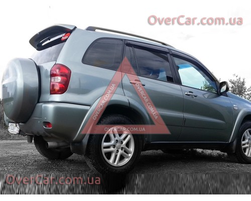 Спойлер Toyota RAV4 00-06 ДСТ (стеклопластик, под покраску)