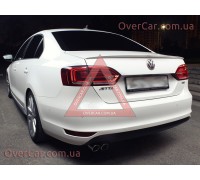 Спойлер Volkswagen Jetta 6 2010-2018 USA/EU Лип (стеклопластик, под покраску)