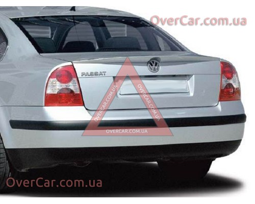 Спойлер Volkswagen Passat B5+ 2001-2005 Лип (стеклопластик, под покраску)