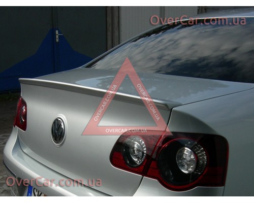 Спойлер Volkswagen Passat B6 2005-2010 Лип (стеклопластик, под покраску)