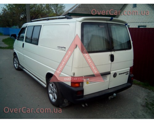 Спойлер Volkswagen Transporter T4 90-03 ДСТ Распашной (стеклопластик, под покраску)