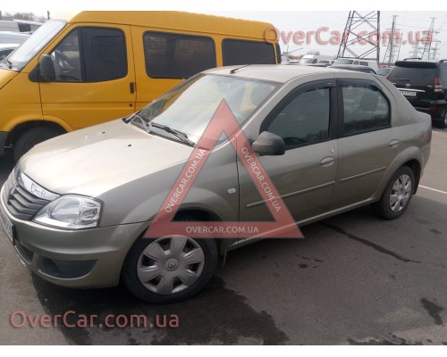 Ветровики Renault Logan 04-13 (ANV air)